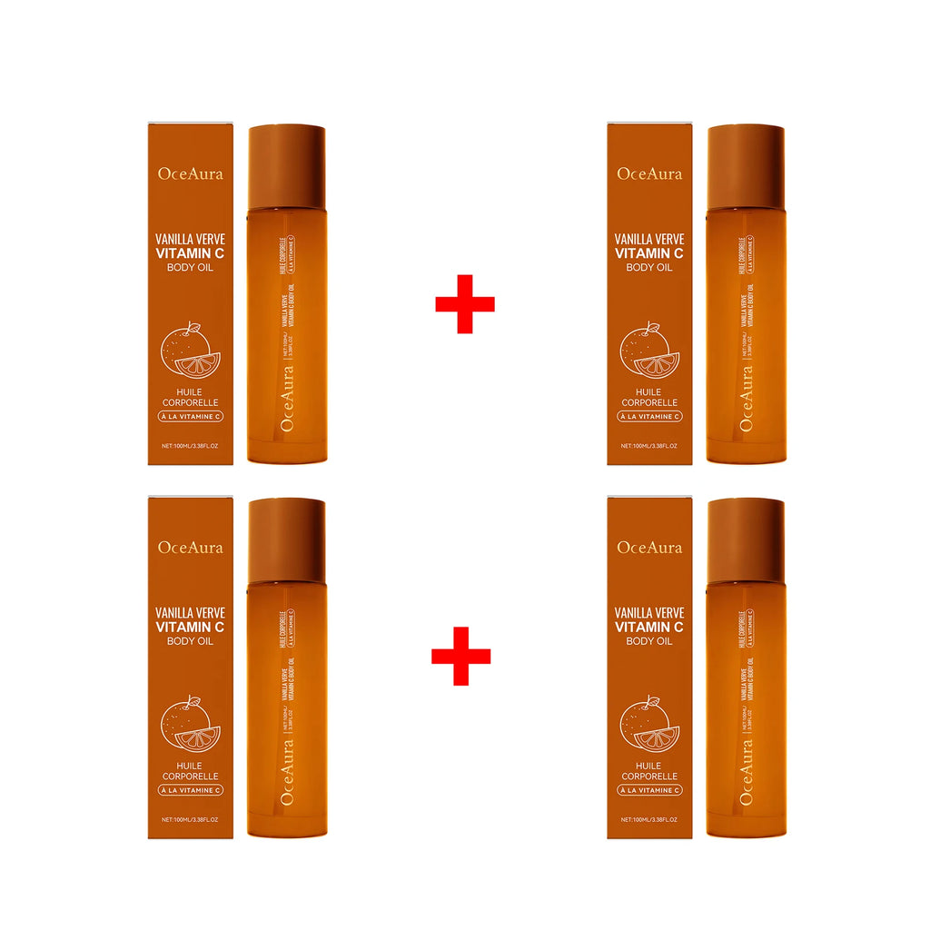 Vitamin C Brightening & Hydrating Body Oil for Dry Skin