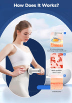 Portable Deep Tissue Body Shaping Massage Gun for Muscle Relief