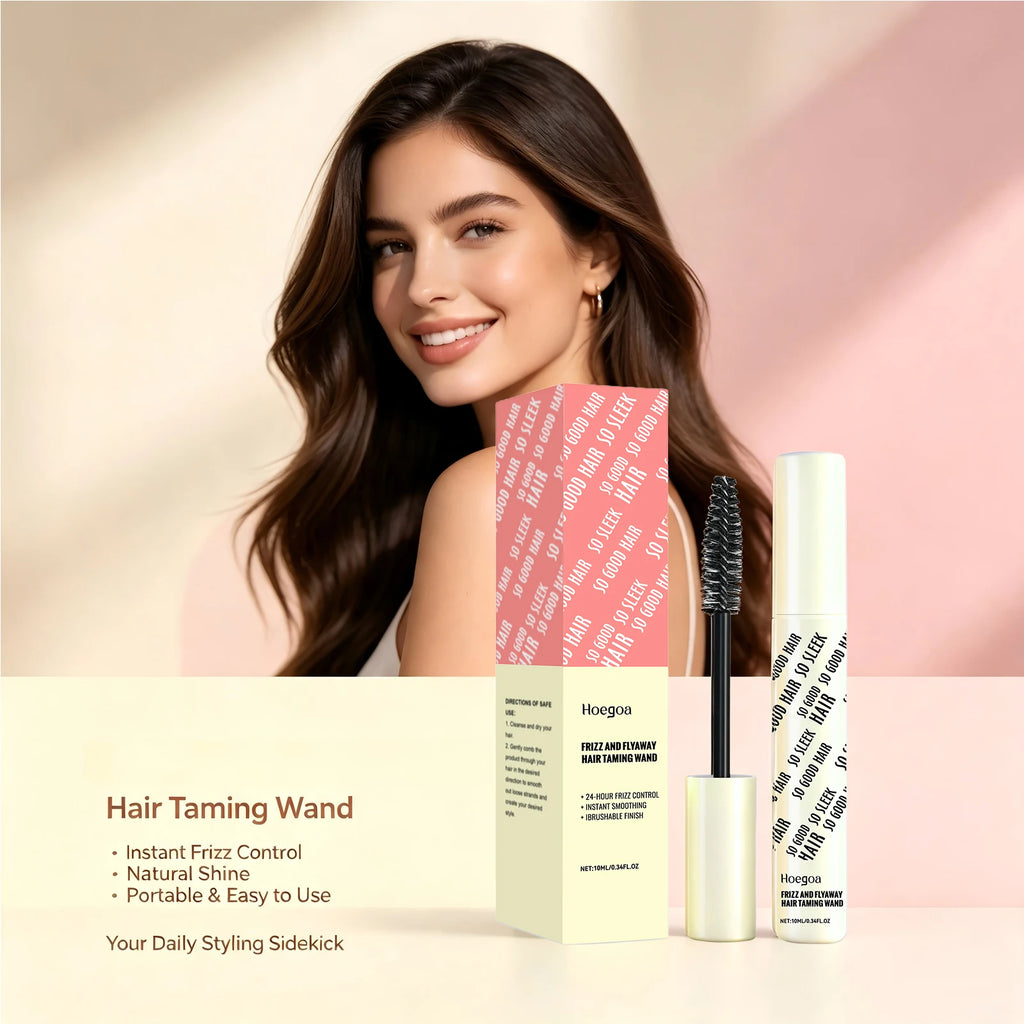 Anti-Frizz Hair Finishing Wand for Sleek Flyaway Control