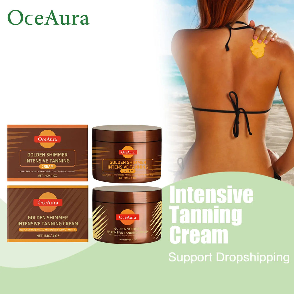 Intensive Tanning Accelerator Cream for Face and Body