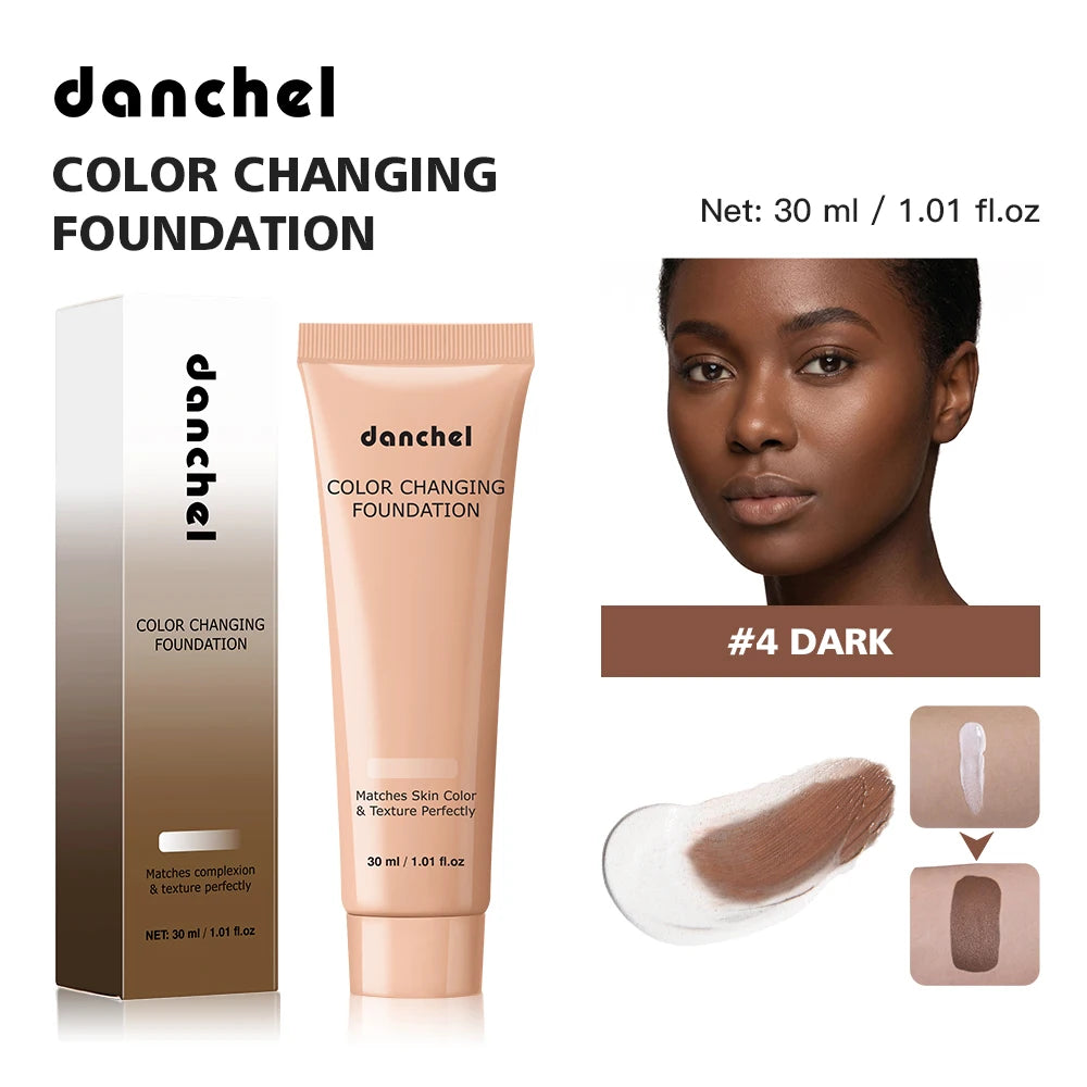 Color-Changing Liquid Foundation for Flawless Even Skin Tone - 25