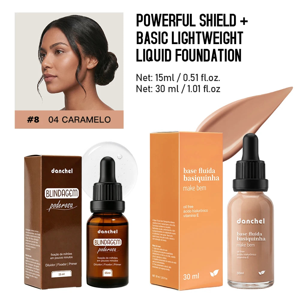 Liquid Foundation and Primer Makeup Set - 29