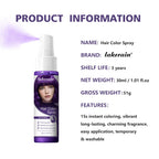 Temporary Washable Hair Color Spray for Parties and Styling