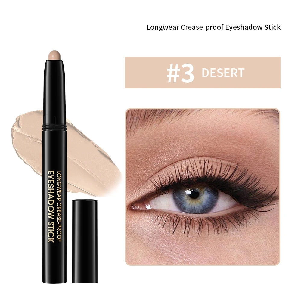 Longwear Smudge-Proof Shimmer and Matte Eyeshadow Pencil