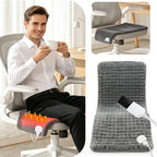 Electric Flannel Heating Pad for Pain Relief and Muscle Relaxation