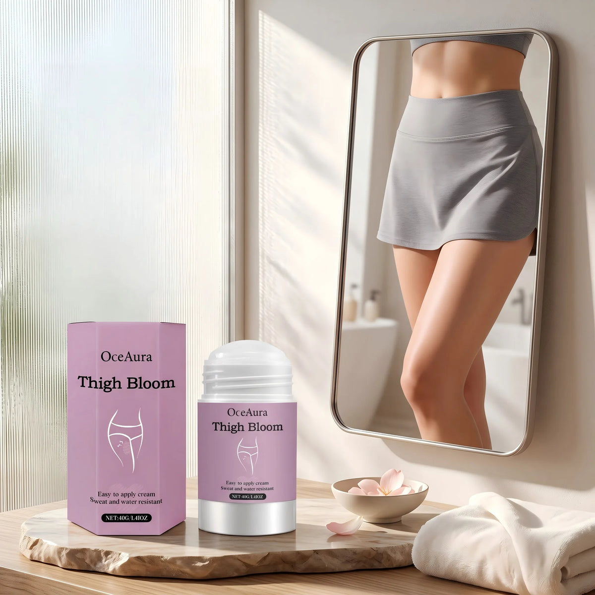 Anti-Chafe Thigh Balm Stick for Skin Protection