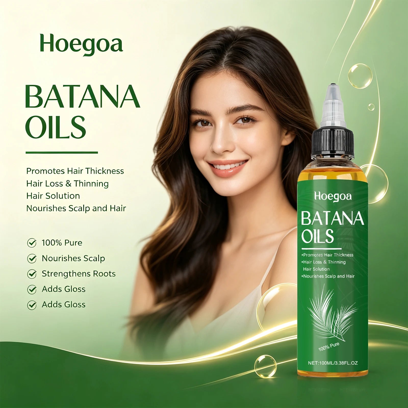 Pure Batana Oil for Hair Growth and Scalp Nourishment - 2