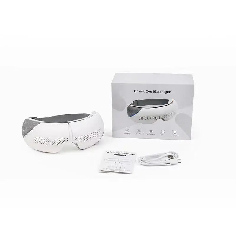 4-in-1 Rechargeable Airbag Eye Massager for Strain and Relaxation