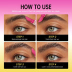 Long-Lasting Brow Lamination Styling Glue with Precision Comb