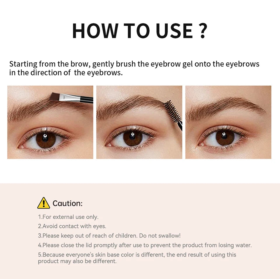 Waterproof Smudge-Proof Eyebrow Pomade Styling Cream