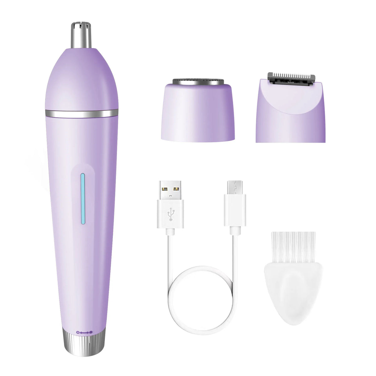 3-in-1 Waterproof Electric Shaver and Bikini Trimmer for Women