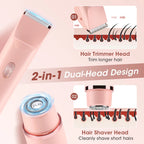 Waterproof Cordless Electric Shaver for Women