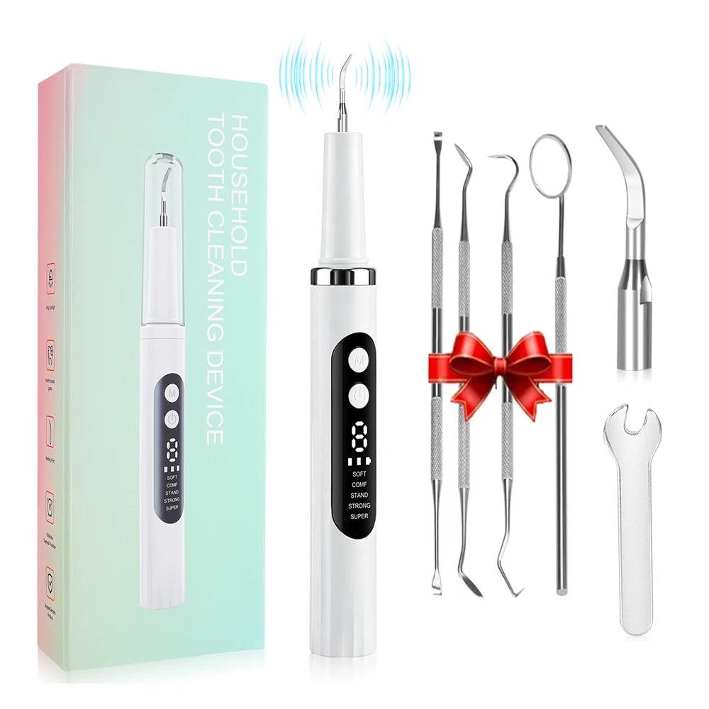 Ultrasonic Electric Teeth Tartar and Plaque Remover - 1