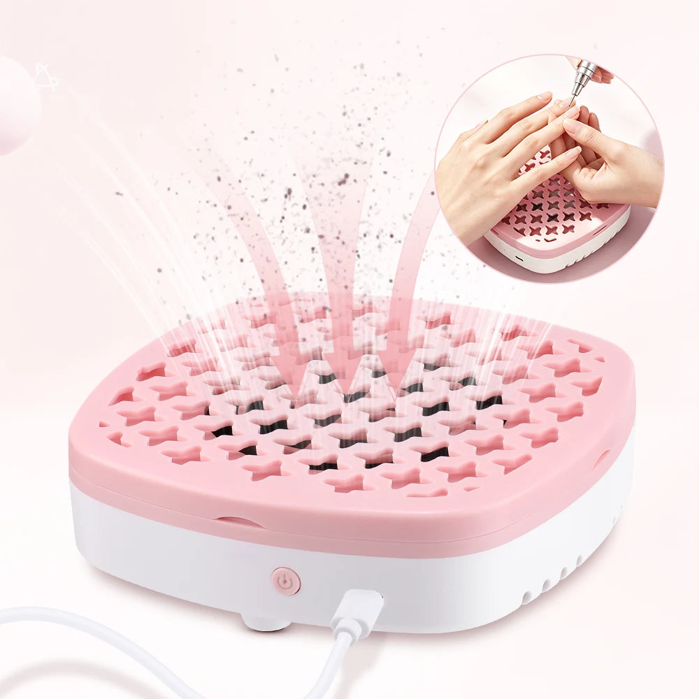 Compact Brushless Nail Dust Collector for Manicure - 2