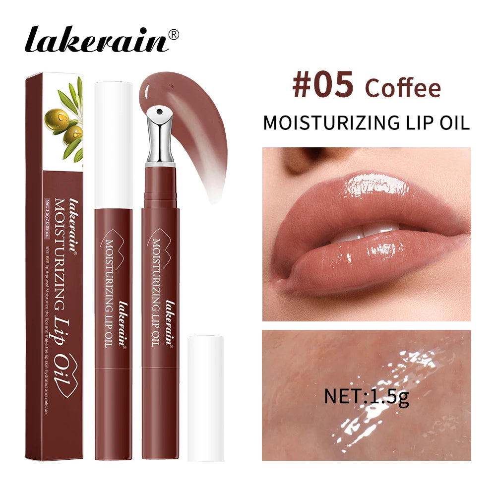 Moisturizing Lip Oil Serum for Hydrated Smooth Lips