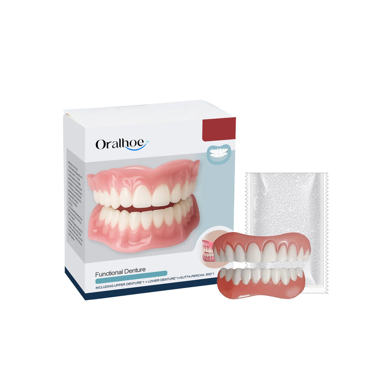 Temporary Silicone Denture and Smile Repair Kit
