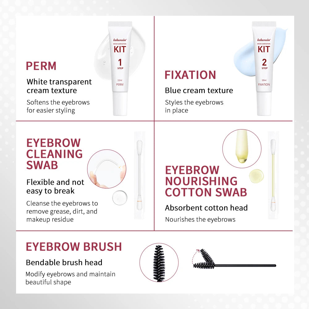 Professional Eyebrow Lamination Lifting and Styling Kit