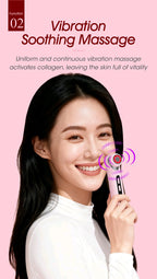 3-in-1 LED Photon Eye Facial Massager for Puffiness and Dark Circles