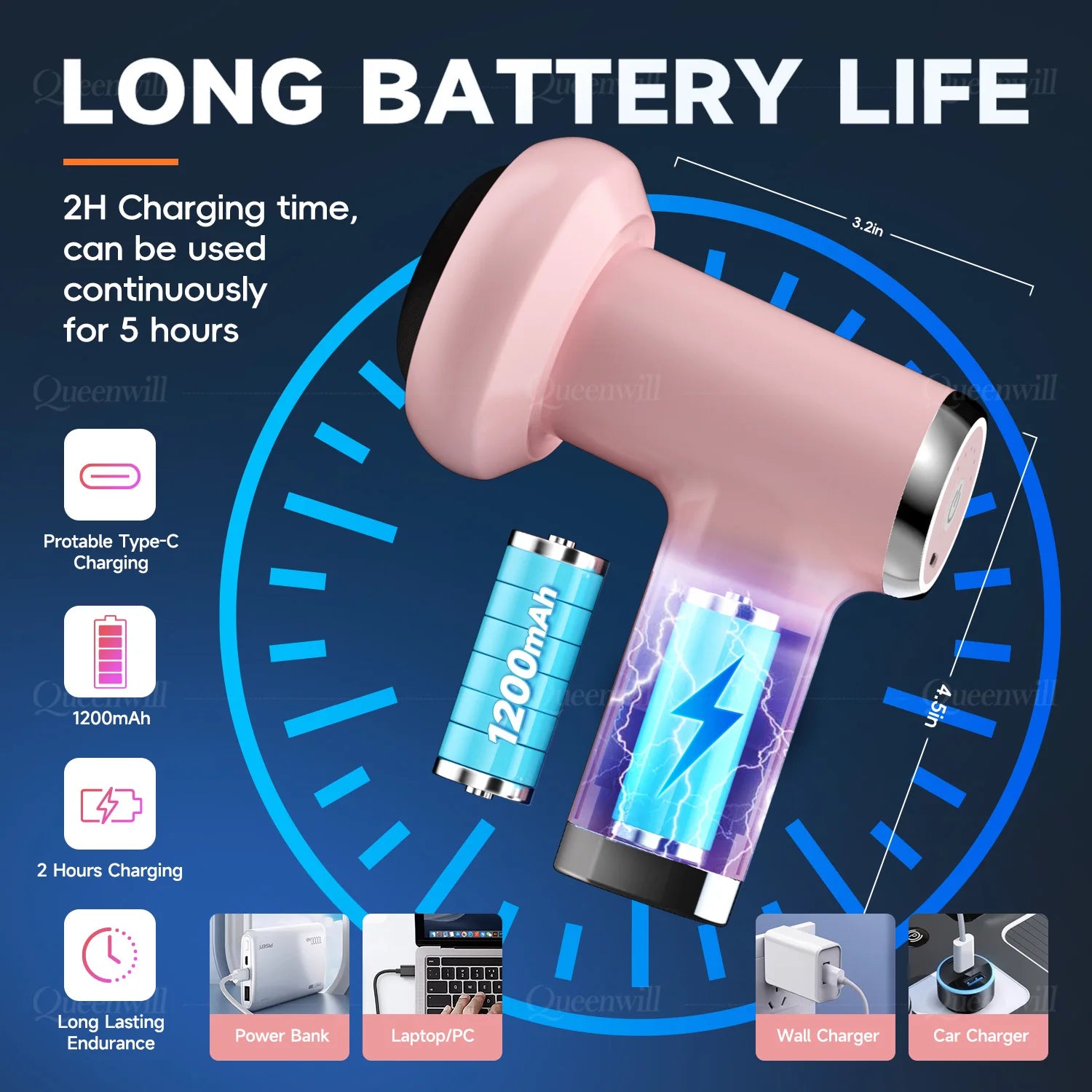 Portable Electric Body Sculpting and Muscle Massager - 5