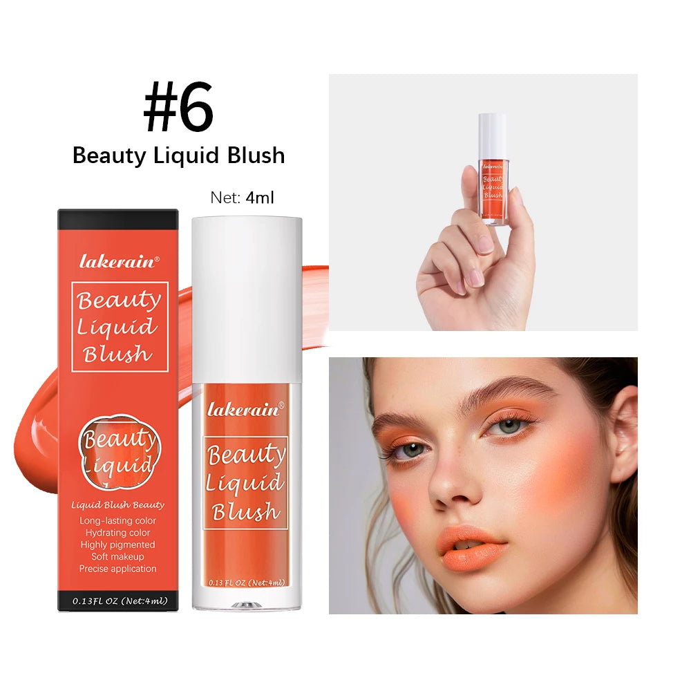 Waterproof Long-Lasting Liquid Cheek Blush