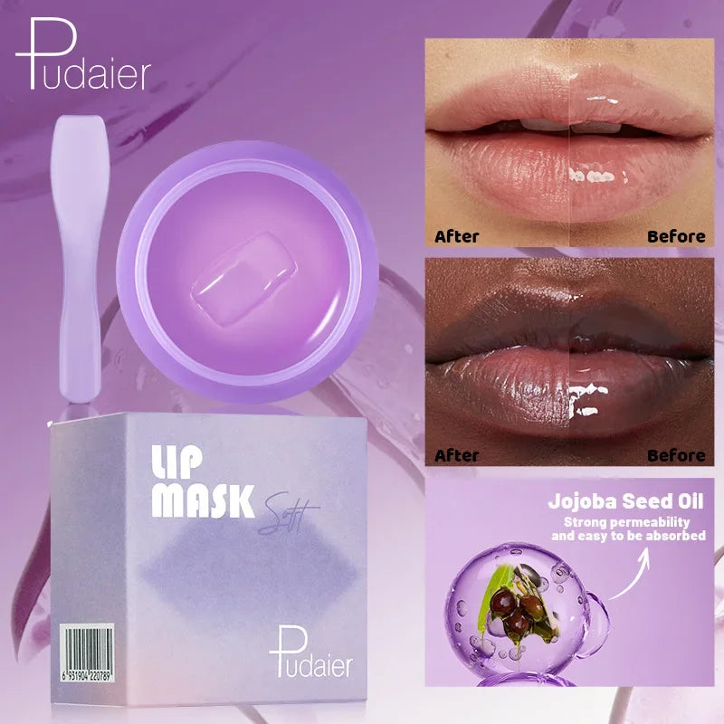 Exfoliating Lip Mask for Hydration and Smooth Lips